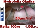 Hydrofolia Rozpuszczalna w wodzie. Standardowa 20μm<br> BELKA 100 mb x szer. 100cm