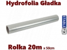 Hydrofolia Rozpuszczalna Gładka. Standardowa 20μm<br> ROLKA 20mb x szer. 50cm 