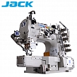 JACK JK-8669DII-01GBX-UT  Renderka, 3-igłowa maszyna drabinkowa, łoże cylindryczne, silnik Direct Drive + funkcje automatyczne