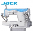 JACK JK-K4-UT-01 GBX  Renderka cylindryczna, 3-igłowa maszyna drabinkowa, silnik Direct Drive, pełen automat 