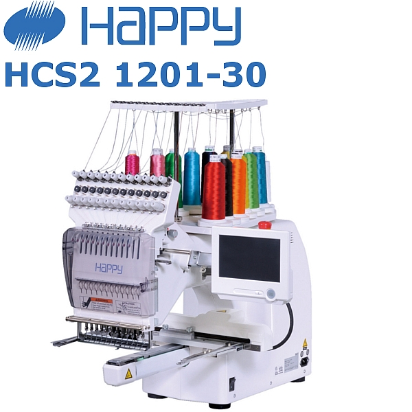 HAPPY HCS2 1201-30 12-igłowa przemysłowa maszyna do haftu Made in Japan