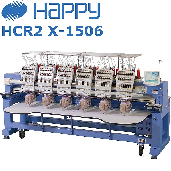 HAPPY HCR2 X1506 Japońska, przemysłowa hafciarka komputerowa
