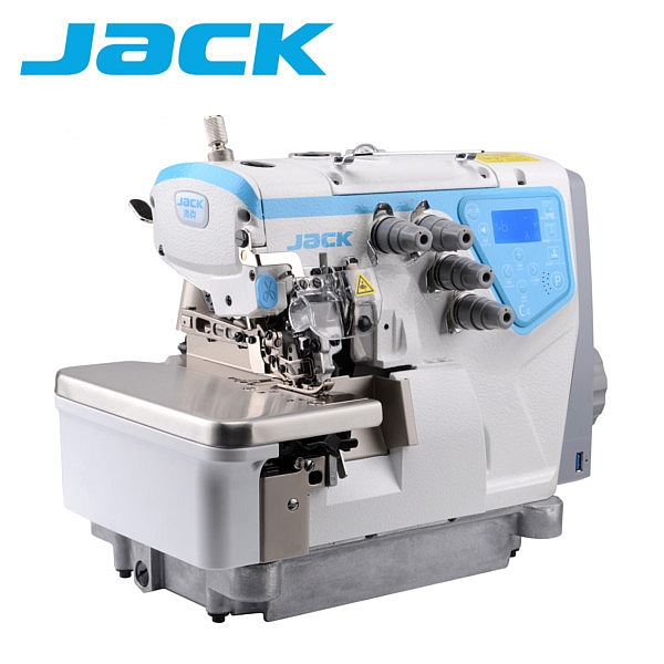 JACK JK-C4-4 4-nitkowy owerlok z silnikiem Direct Drive i automatyką !