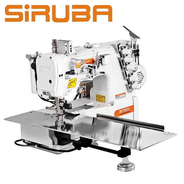 SIRUBA F007KD-U132-256/FFT/FHK Renderka, Automat drabinkowy do podwijania małych elementów, silnik Direct Drive !