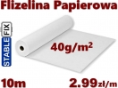 Flizelina Papierowa Do Haftowania StableFIX<br> Standardowa 40g/m2. <br>PAKIET 10m x 100cm szer.