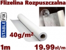 Flizelina Rozpuszczalna w wodzie Do Haftu. <br>Metraż 1mb x 45 cm