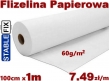 Flizelina Papierowa StableFIX <br>Wzmocniona 60g/m2. <br>Metraż 1m  x  szer. 100cm